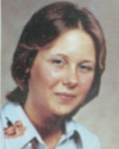 Yearbook portrait of Becky Lupton Clifford