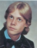 Yearbook portrait of Chuck Cory