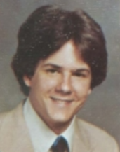 Yearbook portrait of John Harrington