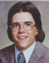 Yearbook portrait of Rob Toomey